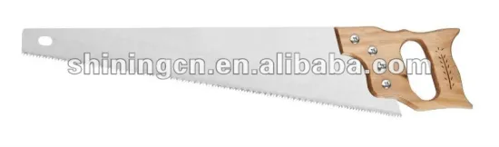 3 sides tooth grinding hand saw for cutting wood