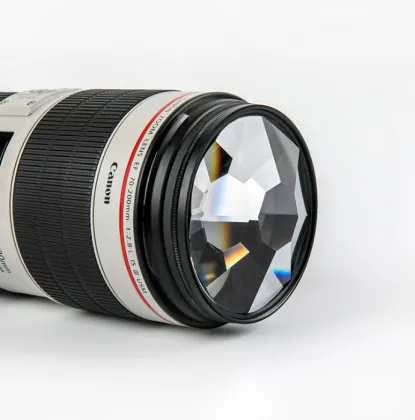 Crystal Prism Camera Lens Kaleidoscope Filter