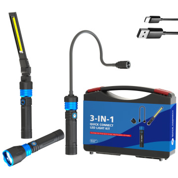 WarSun SL103: The Versatile 800lm Rechargeable LED Exploration Light - Perfect for Car Repair Work