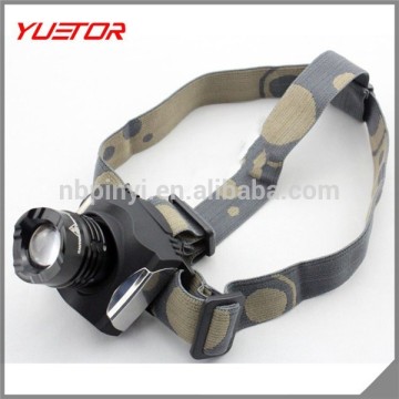 LED flashlight headlamp adjustable headlamp