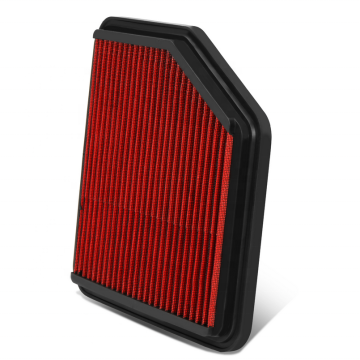 Red Reusable High Flow Panel Air Filter for 06-13 Lexus IS250/IS350