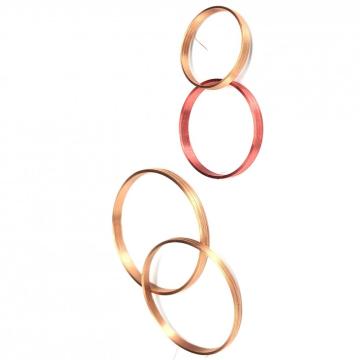 Gold Copper Wire Cylindrical Air-core Coil Dia 0.3mm For Toy Inductor Get Latest Price