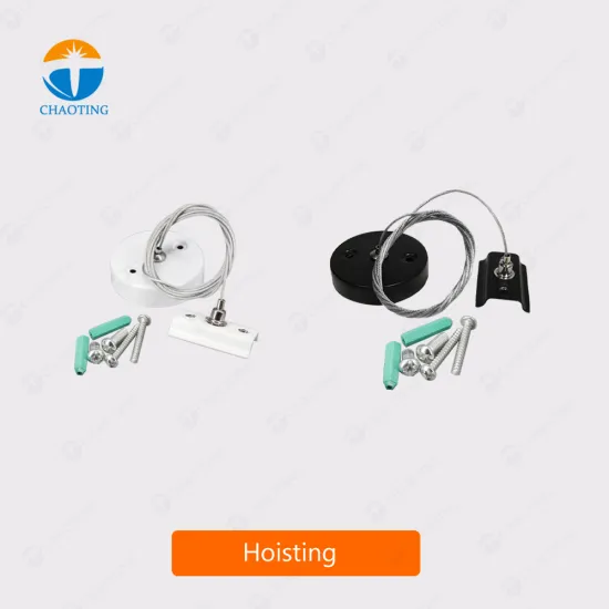 2-Meter Wire Single Circuit 2 Wires Lighting Suspension Kit for Track Light Systems