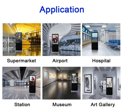Indoor Advertising LCD Displays: 32-55 Inch Signage Screens & Players