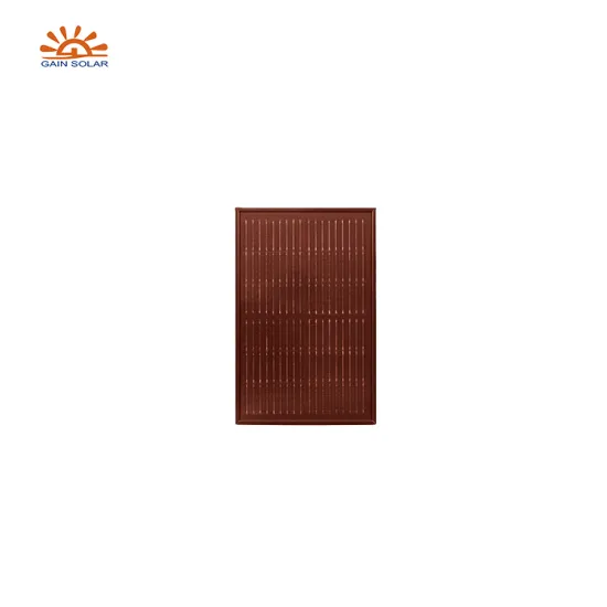 GAIN_SOLAR Flexible Red Solar Curtain Panel for Roofing Tiles