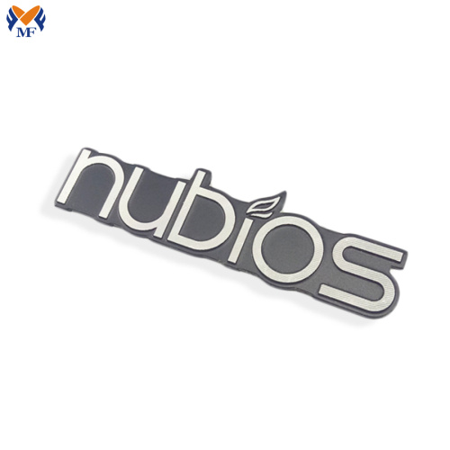 Custom nickel plating metal logo for bags