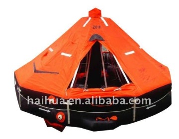 inflatable life raft