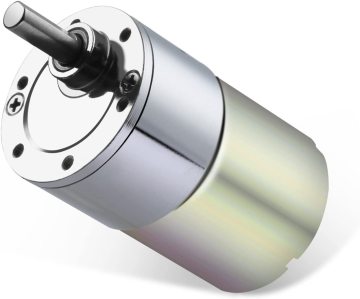 Motore di ingranaggi di coppia alta DC 12V con albero di uscita eccentrico