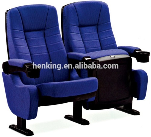 Blue Fabric Cinema Chairs WH279 theater cinema chairs for watching movie