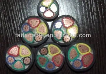 PVC insulated low voltage NYY cable