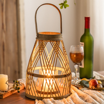 Paralume Rattan di alta qualità - Lampada sospesa interna moderna