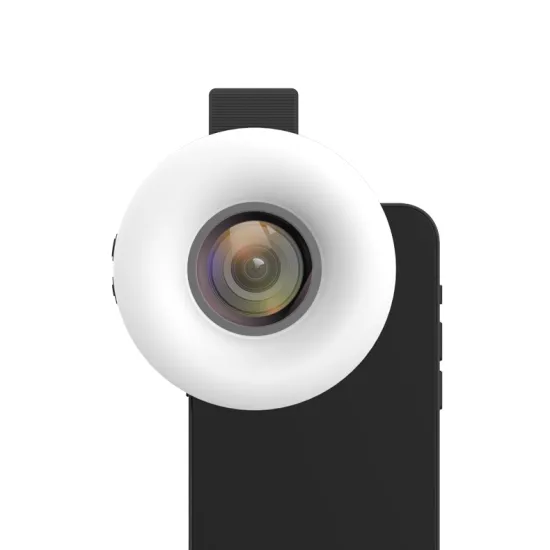 15x Macro Lens with Light for Eyelashes Compatible with Mobile Phones