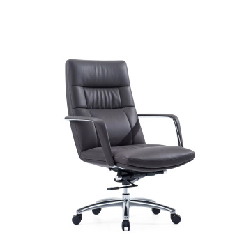 Executive Boss Wheels Leather Manager Luxury Office Furniture Ergonomic Office Chairs
