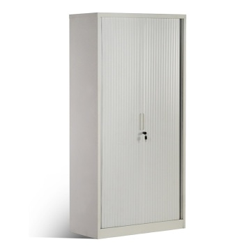 Metal Tambour Door Cabinet Rolling Cupboard