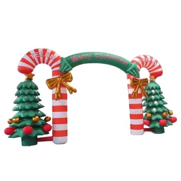 Weihnachten aufblasbare Bogendekorationen für Outdoor -Partys und Innenhöfe