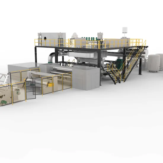 High Capacity Automatic r-PET Spunbond Nonwoven Fabric Production Machine