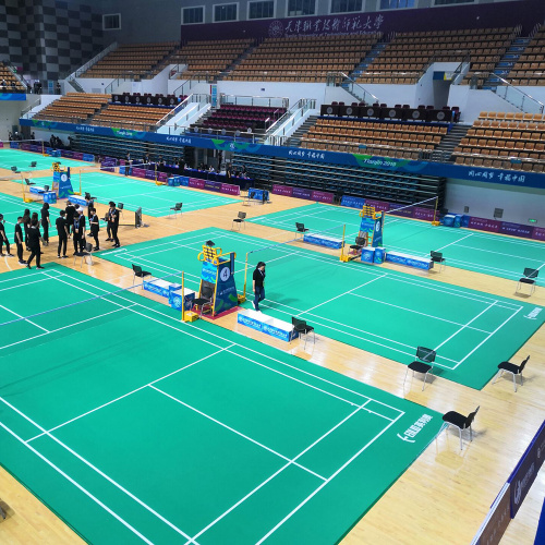 tingkat sukan gelanggang badminton harga rendah