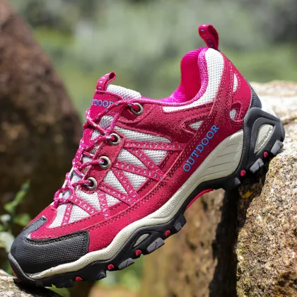 Spring/Summer Anti-Slip Hiking Shoes for Couples - Outdoor Climbing and Travel Footwear