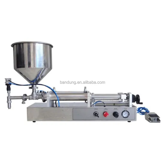Semi-Automatic Honey Sauce Tomato Paste Filling Machine
