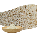 Polvo de proteína de semilla de cáñamo prensado en frío