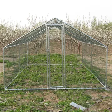 Mobile chicken run coop enclosure with BV's audit