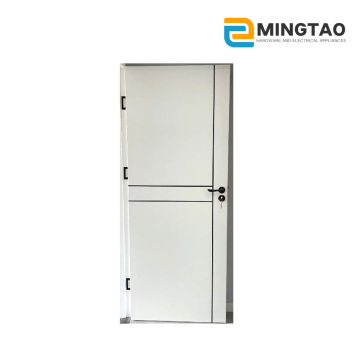 Minimalist Beyaz Ahşap Oturma Odası Kapısı