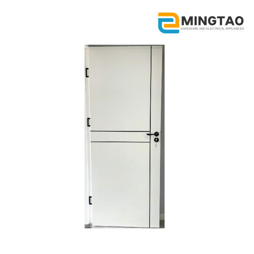 Minimalist Beyaz Ahşap Oturma Odası Kapısı