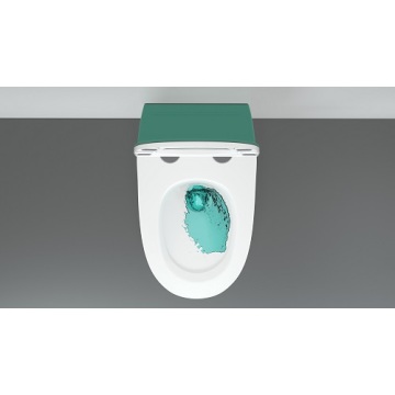 Randlose P-Trap Keramik Wandbehang Toilette