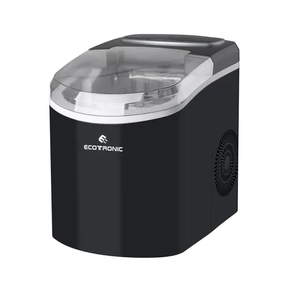 ECOTRONIC Home Automatic Smart Countertop Ice Making Machine: A Compact and Portable Solution for Ice Cube Needs