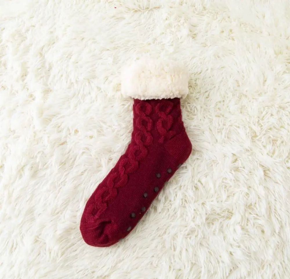 Fluffy Plush Slipper Socks