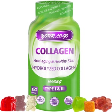 Skin Whitening Vegan Hydrolyzed Collagen Peptides Gummies