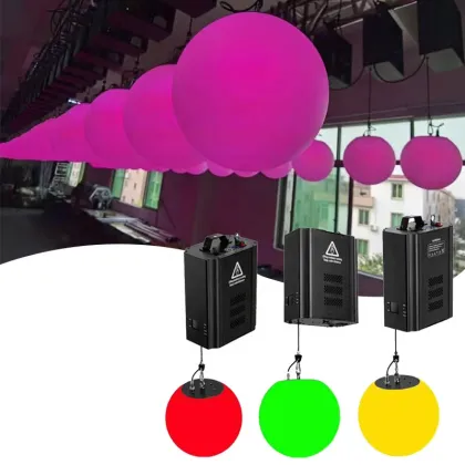 LED Kinetic Lifting Ball Kinetic Stage Light Effects