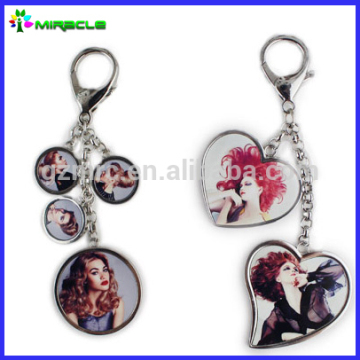 beautiful handmade matching keyrings for couples sublimation