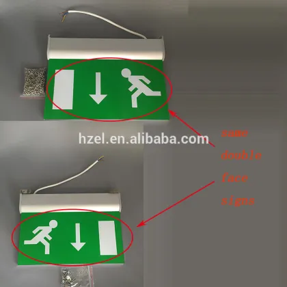 Double-side 3 Hours Operation Led Emergency Exit Evacuation Light