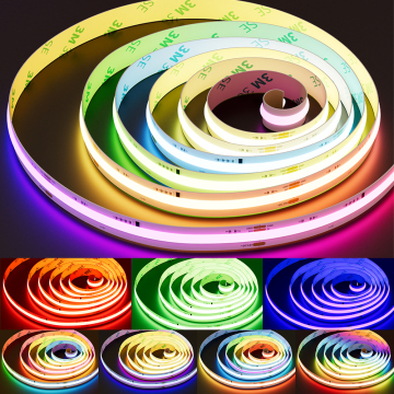 شريط LED COB - شريط الضوء الذكي المرن RGB لديكور الغرفة