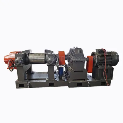 Automatic Two Roll Tire Cracker and Rubber Milling Machine