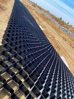 Slope Solution Terram HDPE/PP Geocell for Road Construction