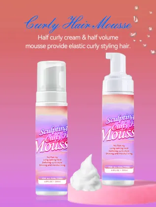 Wrapp-It Shine Non Flaking Hair Mousse Styling Foam by Private Label