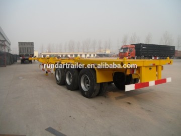 3Axles 40ft Skeleton Container Semi-trailer for sale