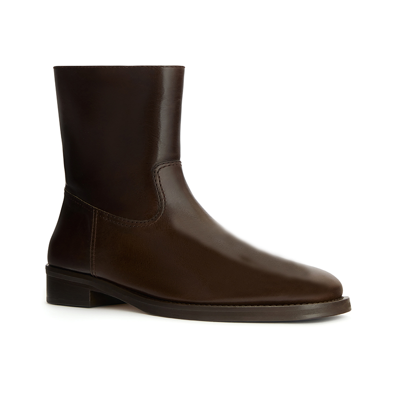 Women's Genuine Leather Short Boots for Daily Wear