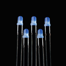 LED bleue super lumineuse de 3 mm LED 465 nm diffuse