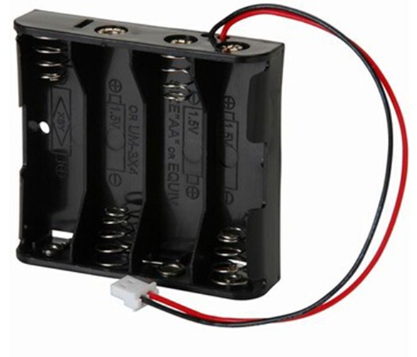 4 AA Cell Holder with PC connector