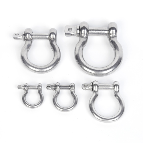 Stainless Shackles Stainless steel shackle bow shackle Supplier