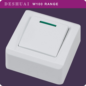 Surface Wall Switch with Light 214006