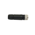 M8 3 pin Campo de conector hembra recto