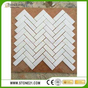 chinese cheap Herringbone Marble Mosaic