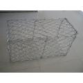 galvanized and PVC coated hexagonal mesh gabion box