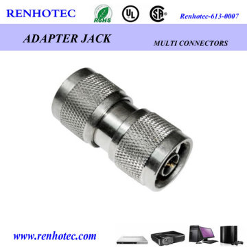 Straight Male to Male N Cable Connector Adapter