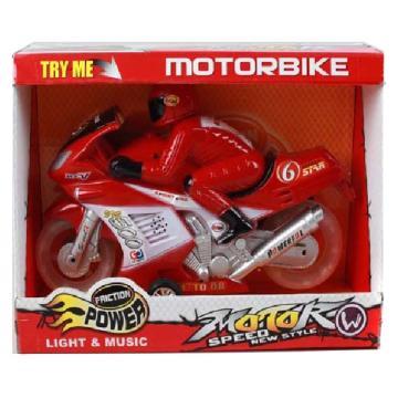 Friction Motocycle with Light & Music