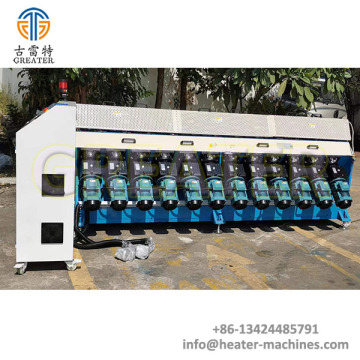 Shrinking Machine With Larger Roller and Shafts for Heaters